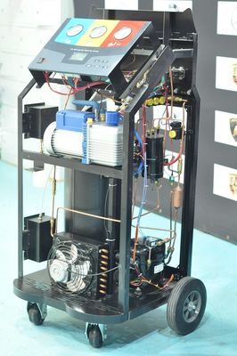 Pulsometro retroilluminato della macchina di recupero di CA di R134a con il condensatore